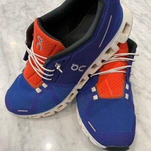 On Running Men’s Sneakers in Blue and Red